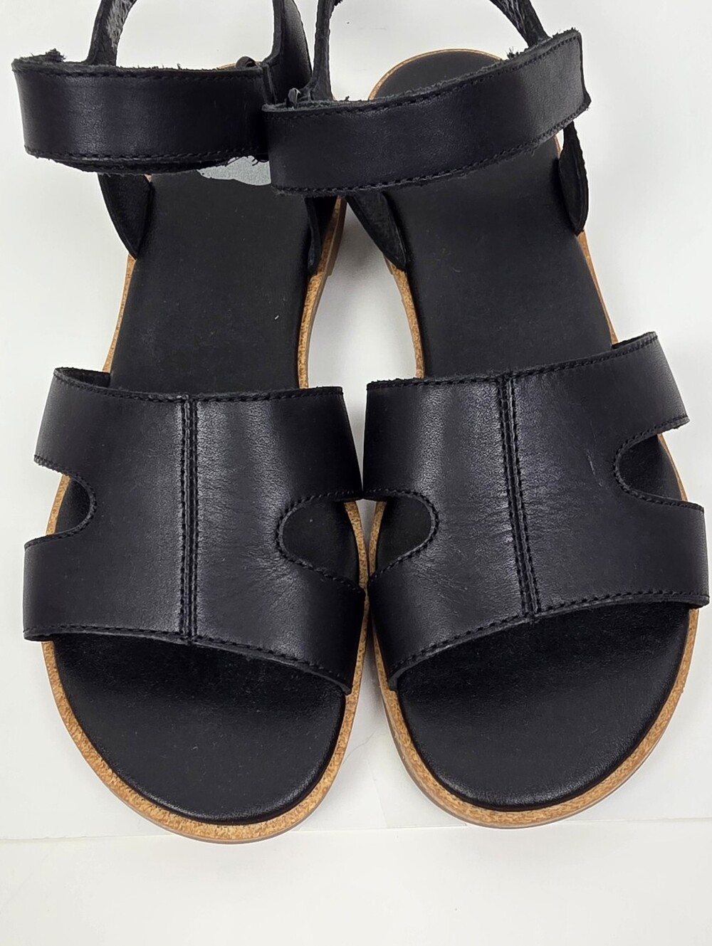 Sorel Ella lll Ankle Strap Sandal Leather Black - 7 - Picture 5 of 11
